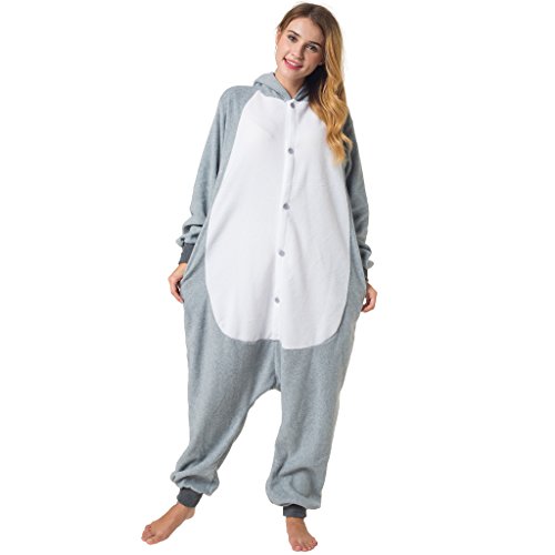 Katara-(10+ Modelos Disfraz Animal Pijama Una Pieza Adulto Color Ratón Talla 165-175cm(L) (1744)