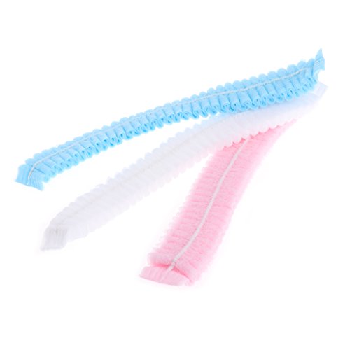 Keahup Tapas de Maquillaje de 100 Piezas, Microblading Accesorios Maquillaje Tapas netas para el Cabello para el Tatuaje de Cejas