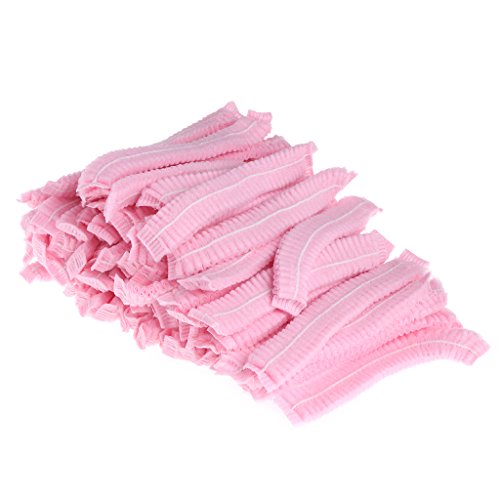 Keahup Tapas de Maquillaje de 100 Piezas, Microblading Accesorios Maquillaje Tapas netas para el Cabello para el Tatuaje de Cejas