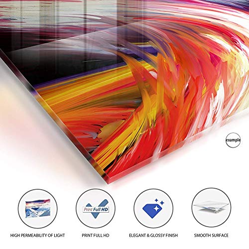 KEOA Moderno Arte de la Pared Fotos decoración para el hogar Cartel de barbero 5 Paneles peluquería peluquería Posters HD Marco de Pintura Impresa,A,30×40x2+30×60x2+30x80×1