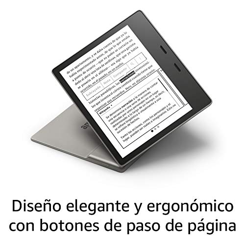 Kindle Oasis, ahora con luz cálida ajustable, resistente al agua, 32 GB, wifi, dorado