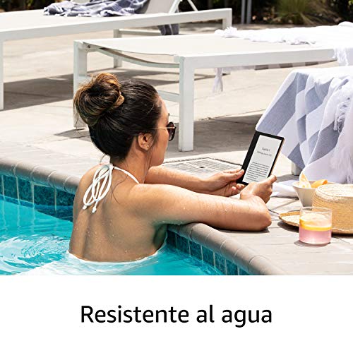 Kindle Oasis, ahora con luz cálida ajustable, resistente al agua, 32 GB, wifi, dorado