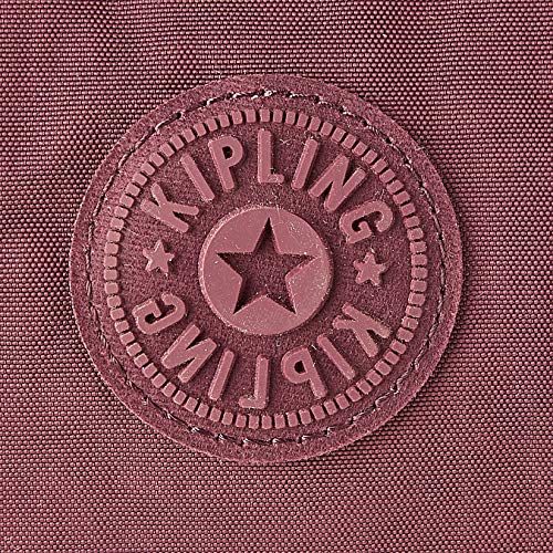 Kipling New S, Bolso Shopper para Mujer, Morado (Dark Plum), 42x27x13 centimeters (B x H x T)