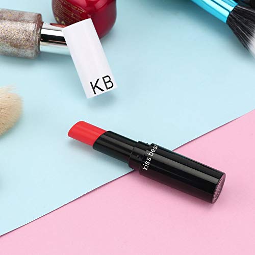 Kiss Bear Lápiz labial mate sin decoloración de larga duración Labios hidratantes Cosméticos Nutritivos Labios impermeables brillantes Herramientas de maquillaje