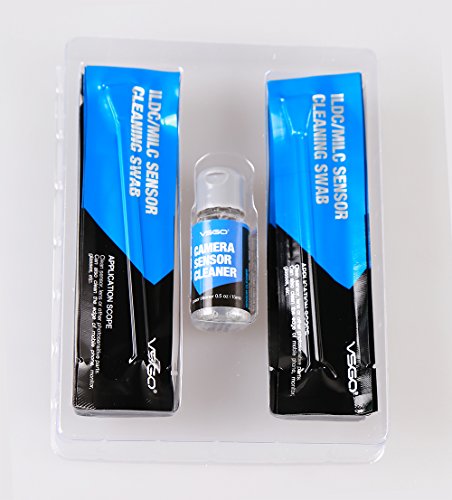 Kit de Limpieza vsgo para M4/3 12 Swab + 15 ml Sensor Cleaner