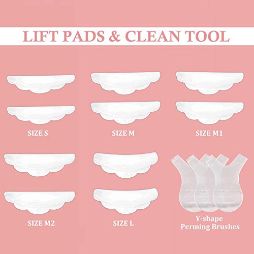 Kit de Permanente de Pestañas, Eyelash Perm Liquid Eyelash Wave - Herramientas de Maquillaje Curling de Pestañas, Lash Lift Long Lasting, Duradero y Natural