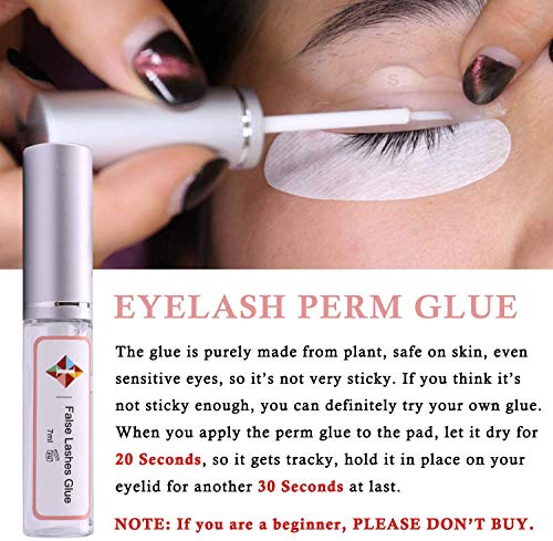 Kit de Permanente de Pestañas, Eyelash Perm Liquid Eyelash Wave - Herramientas de Maquillaje Curling de Pestañas, Lash Lift Long Lasting, Duradero y Natural