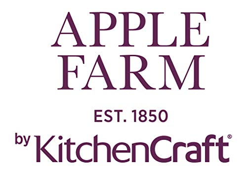 KitchenCraft - Huevera de cerámica estilo vintage con acabado a mano, 15,5 x 11 cm, color crema y verde