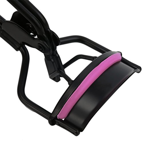 Kitechildhood Rizador de pestañas con Mango Negro, Herramienta de Maquillaje para pestañas