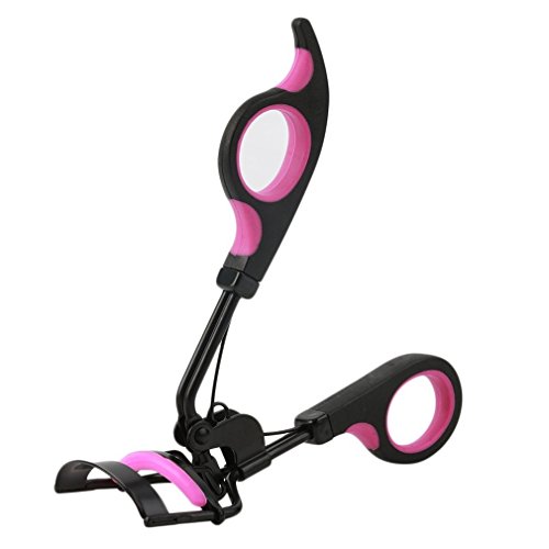 Kitechildhood Rizador de pestañas con Mango Negro, Herramienta de Maquillaje para pestañas