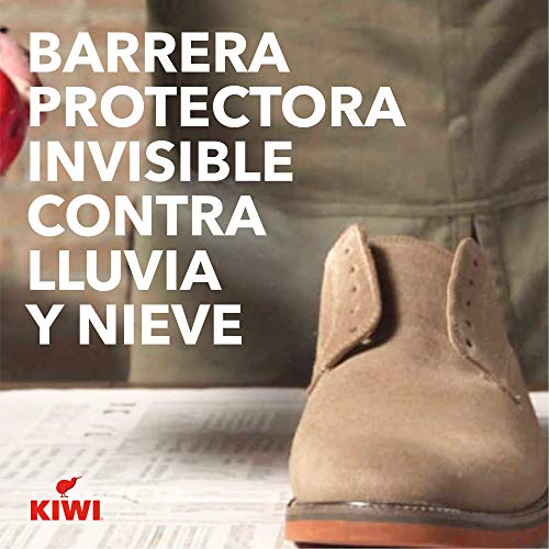 KIWI Protector Impermeabilizante - Protección del Calzado contra el Agua y la Suciedad, Adecuado para Todo Tipo de Calzado y Colores, formato Aerosol 200 ml