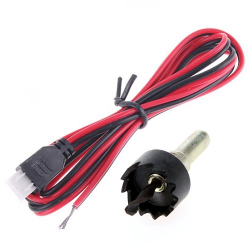 KKmoon Sistema de Aparcamiento Revés Reserva Alerta de Sonido + 4 Sensores (Negro)