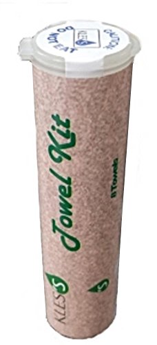 KLESS Toallas Comprimidas Biodegradables,Ahorran Espacio, Absorbente, Refrescantes Con Agua, Desechables Perfectas Para Viajes, Belleza, Deportes,Bebes, Catering Y Restaurantes (1 Tubo Dispensador, 50 Toallas )