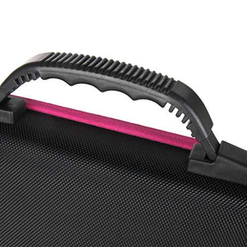 Koobysix 60 - Maletín organizador con compartimento de red y 60 botellas de plástico