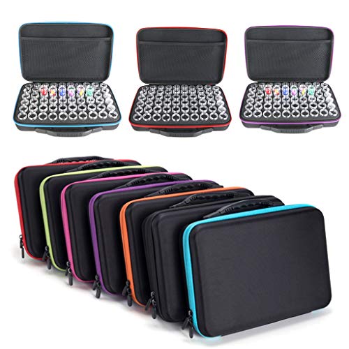 Koobysix 60 - Maletín organizador con compartimento de red y 60 botellas de plástico