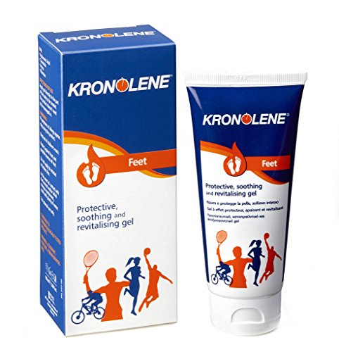 Kronolene® Feet Gel - Gel deportivo con efecto revitalizante para pies - Arregla, protege y alivia intensamente - Con Ácido Hialurónico + Tecnología Filming Gel - 100 ml