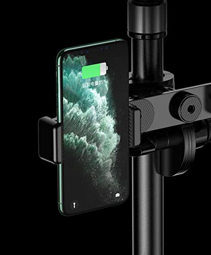 KUYUC 12 Pulgadas Anillo de Luz LED con Trípode, Aro de Luz con 3 Modos de Luz para Youtube Transmisión en Vivo Maquillaje Fotografía TikTok (Color : B)