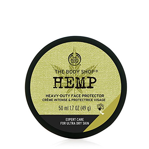 La Body Shop Hanf-Gesichts-Schutz 50 ml para muy seca piel para hombres & mujeres/The Body Shop Hemp Face Protector 50 ml for VERY DRY SKIN for MEN & WOMEN