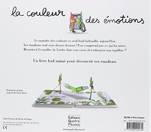 La couleur des émotions - Un livre tout animé (Anna Llenas)