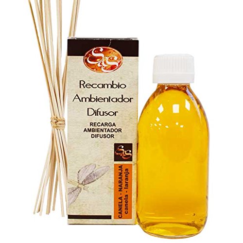 Laboratorio SyS Recambio de Ambientador Mikado, Canela-Naranja - 200 ml