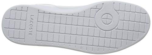 Lacoste Carnaby EVO 118 6 SPW, Zapatillas para Mujer, Blanco (White/Gold), 40 EU