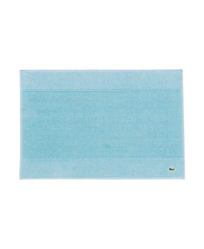 Lacoste Legend - Toalla de baño (100% algodón, 650 g/m², 53,3 x 78,7 cm), Color Azul