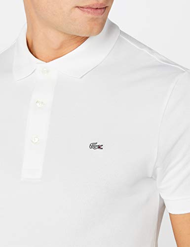 Lacoste Ph4014, Polo para Hombre, Blanco (White), Small (Talla del fabricante: 3)