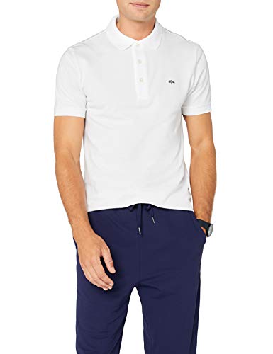 Lacoste Ph4014, Polo para Hombre, Blanco (White), Small (Talla del fabricante: 3)
