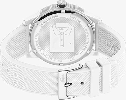 Lacoste Reloj Analógico para Hombre de Cuarzo con Correa en Silicona 2011039