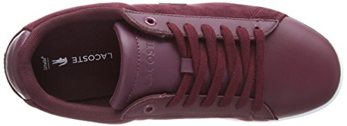 Lacoste Sport Carnaby EVO 318 8 SPW, Zapatillas para Mujer, Rojo (Burg/Wht 2h2), 38 EU