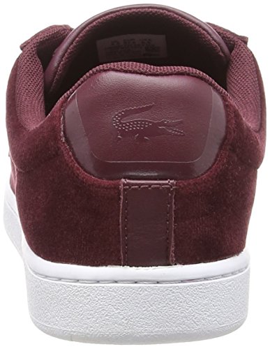 Lacoste Sport Carnaby EVO 318 8 SPW, Zapatillas para Mujer, Rojo (Burg/Wht 2h2), 38 EU