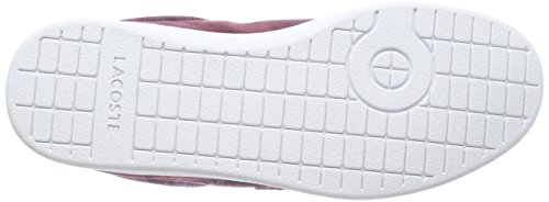 Lacoste Sport Carnaby EVO 318 8 SPW, Zapatillas para Mujer, Rojo (Burg/Wht 2h2), 38 EU