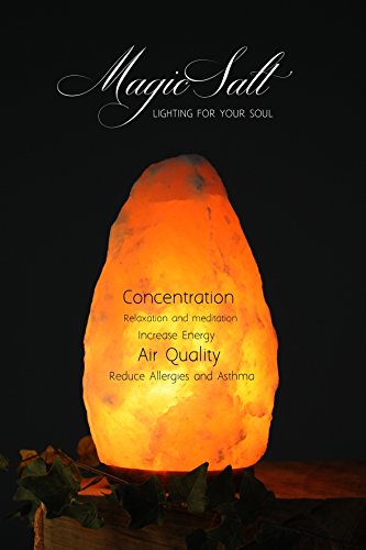 Lámpara de Sal del Himalaya - MAGIC SALT ® Lighting For Your Soul - (HASTA 2 KG.)