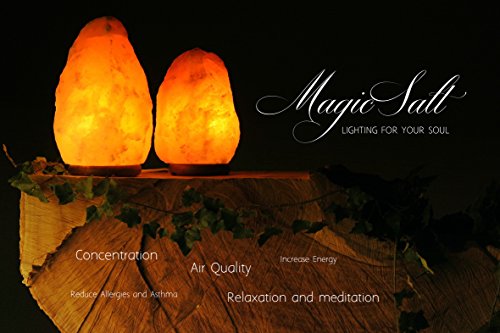 Lámpara de Sal del Himalaya - MAGIC SALT ® Lighting For Your Soul - (HASTA 2 KG.)