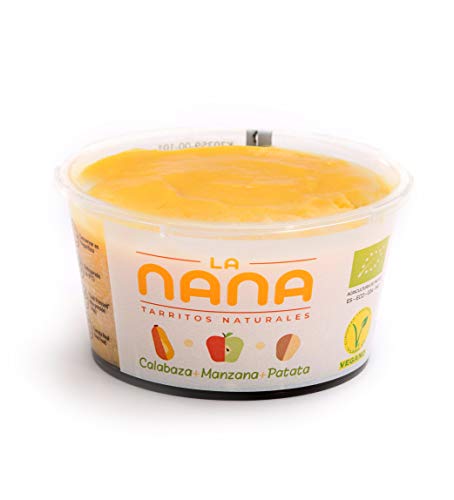 LANANA- Pack de 24 tarritos ecológicos frescos 4 de cada variedad de 190 g