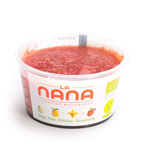 LANANA- Pack de 24 tarritos ecológicos frescos 4 de cada variedad de 190 g