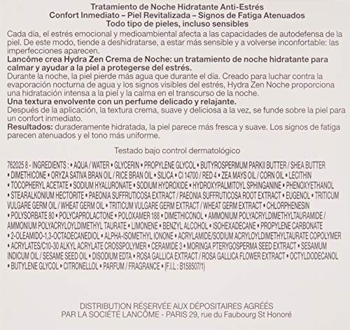 Lancome Hydra Zen Anti-Stress Moisturising Night Cream - All Skin Types 50ml