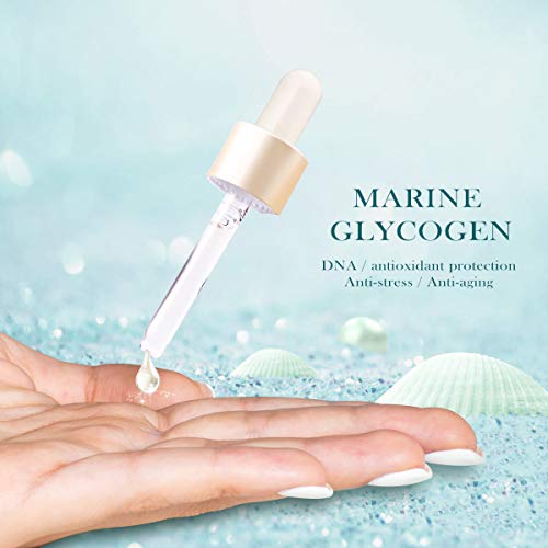 L'Angela Royal SERUM REPAIR, Serum Facial Reparador, Coenzima Q10, Vitamina E, Ácido Hialurónico, Aloe Vera, Hidratación, Tratamiento Facial, Para la Cara, Cuello y Escote, 30ml