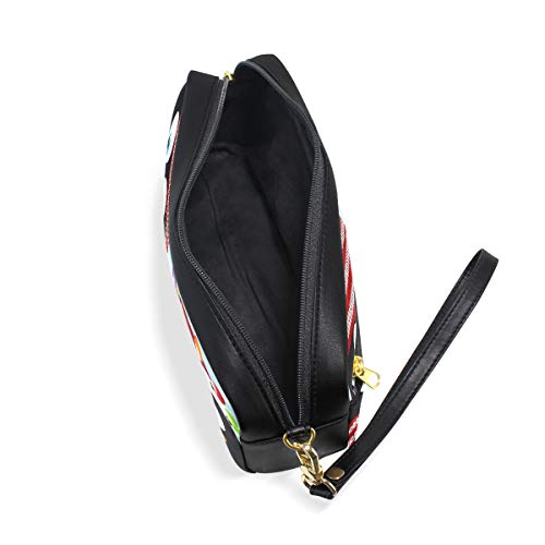 Lápiz Bolsa Bolso Funda Feliz Navidad Lindo Animal Pingüino Maquillaje Cosmético para Niñas Niños Escuela de Viajes