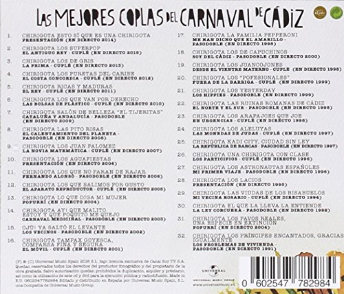 Las Mejores Coplas: Carnaval Cádiz [DVD]