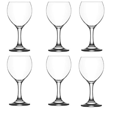 Lav Misket - Copa Tipo balón - Ideal para Gin Tonic - Multicolor - 645 ml - Pack de 6