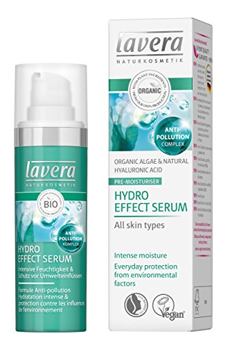 Lavera Hydro Effect Serum ∙ Complejo anticontaminación ∙ Pre hidratante para todo tipo de piel ∙ Vegano ✔ Cuidado de la piel orgánico ✔ Cosméticos naturales e innovadores ✔ 30 ml