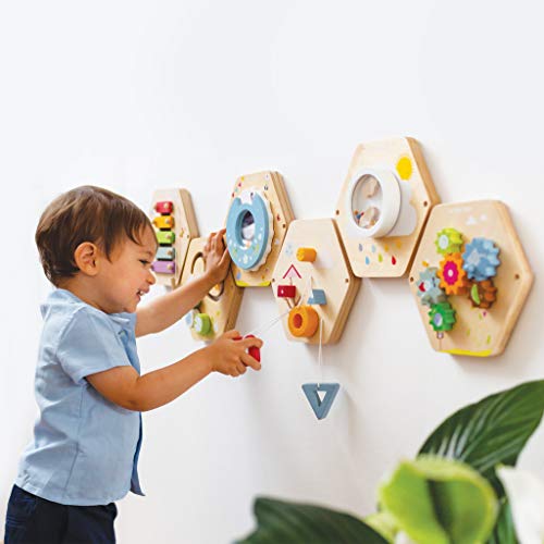 Le Toy Van-Juguete de Madera con Espejo de Actividades Montessori, Color (5 060023 421270)