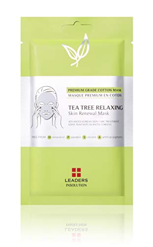 Leaders Insolution Tea Tree Relaxing Skin Renewal Mascarilla Relajante De Te Verde - 25 ml.