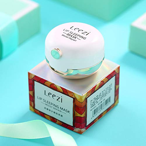 Leezi Lip Mask Rose Essence Nutishing Lip Moisturizer Aligera las líneas de los labios Elimina la piel muerta Reparación de labios Cuidado Labios secos Tratamiento-Rosa