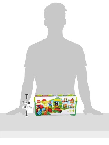 LEGO DUPLO - My First Caja de Diversión, Juguete de Preescolar de Construcción para Niños y Niñas de 1 Año y Medio a 5 Años Divertido y Educativo (10572) , color/modelo surtido