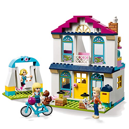 LEGO Friends Friends Stephanie 4+ Set de Juego Casa de Muñecas con Figuras de Familia, Juguetes para Niños de Preescolar, multicolor (Lego ES 41398)