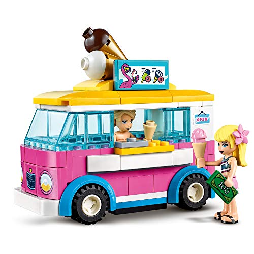 LEGO Friends Heartlake City Friends Parque Acuático Fun Set de Juego con Mini Muñecas Stephanie, Emma y Olivia, Juguetes Serie Summer Holiday, multicolor (Lego ES 41430)