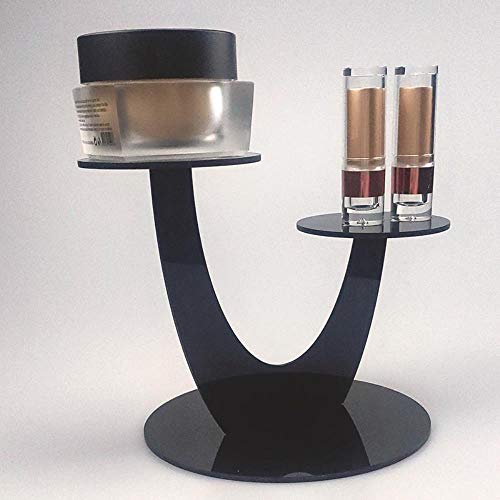 LEIXNDPLBO Escaparate Organizador Pulsera, Pendiente, Anillo, lápiz Labial, Perfume cosmético, Vitrina, Bandeja, Transparente