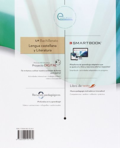 Lengua Y Literatura. Bachillerato 1 - Edición 2015 (+ Smartbook) - 9788448191160